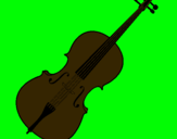 Dibujo Violín pintado por violinsitito