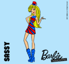 Dibujo Barbie Fashionista 2 pintado por andreaaaaaaaaa