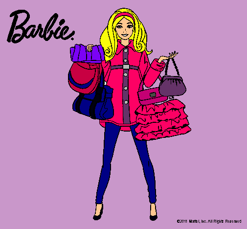 Barbie de compras