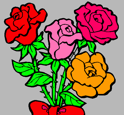 Ramo de rosas