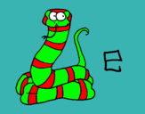 Dibujo Serpiente pintado por carlospign