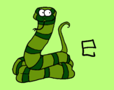 Dibujo Serpiente pintado por Bruno20