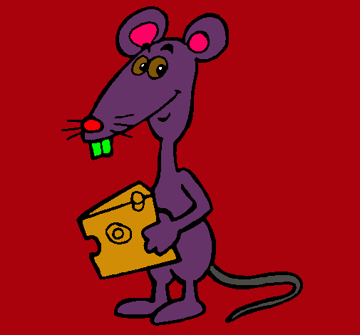 Dibujo Rata 2 pintado por Annette