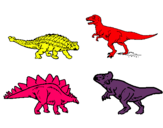 Dibujo Dinosaurios de tierra pintado por aiaewqqsfcvv