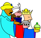 Dibujo Los Reyes Magos 3 pintado por alvaro3122