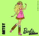 Dibujo Barbie Fashionista 1 pintado por ireneecool