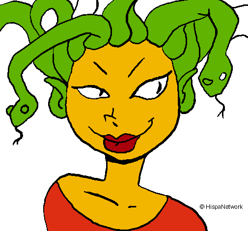 Mujer medusa