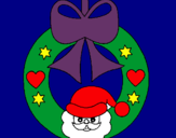 Dibujo Adorno navideño pintado por carmen5