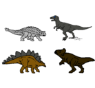 Dibujo Dinosaurios de tierra pintado por acuario123