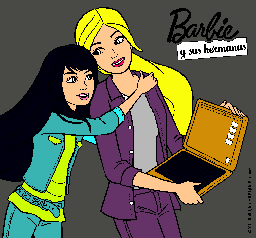 El nuevo portátil de Barbie