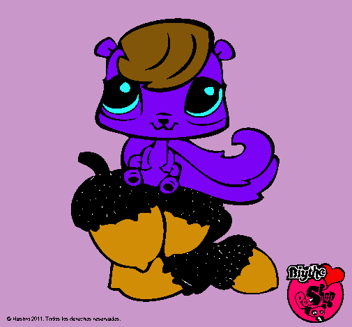 Ardilla Littlest Pet Shop