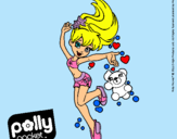 Dibujo Polly Pocket 14 pintado por angelith