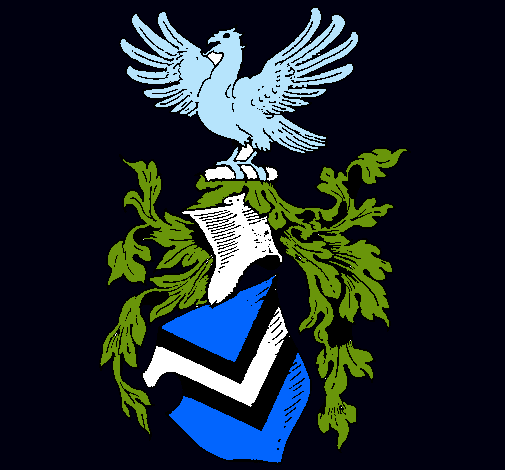 Escudo de armas y aguila 