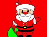 Dibujo Papa Noel 4 pintado por sugerencias1sss