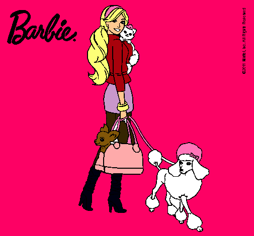 Barbie elegante