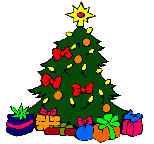 Dibujo de Árbol de navidad pintado por Misabel en  el día  13-12-11 a las 18:39:43. Imprime, pinta o colorea tus propios dibujos!