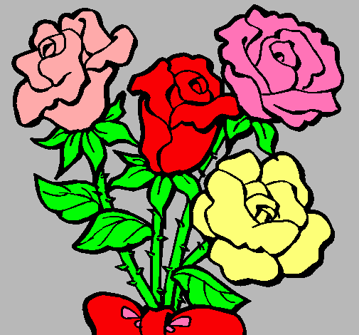 Ramo de rosas