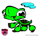 Dibujo Tortuga Littlest Pet Shop pintado por isabell116