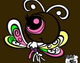 Dibujo Mariposa Littlest Pet Shop 2 pintado por dieguinalf