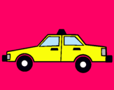 Dibujo Taxi pintado por tizianoisaia