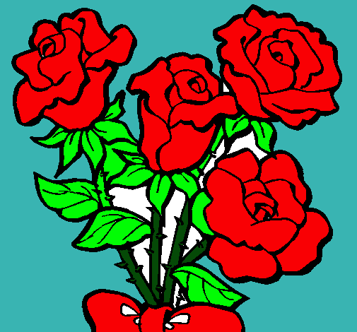 Ramo de rosas