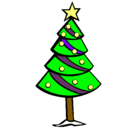 Dibujo Árbol de navidad II pintado por zuazo-oier