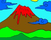 Dibujo Monte Fuji pintado por dav13