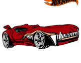 Dibujo Hot Wheels 3 pintado por pedote