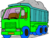 Dibujo Camión de carga pintado por camio