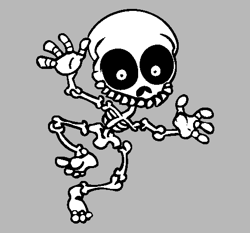 Esqueleto contento 2