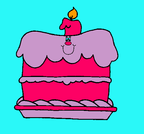 Pastel de cumpleaños