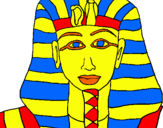 Dibujo Tutankamon pintado por tutankamon