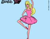 Dibujo Barbie bailarina de ballet pintado por CFNFHFGHJXFG