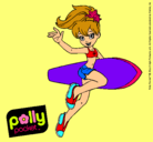 Dibujo Polly Pocket 3 pintado por elena1412