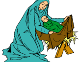 Dibujo Nacimiento del niño Jesús pintado por NaCimiento