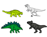 Dibujo Dinosaurios de tierra pintado por Angelito02