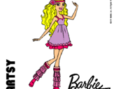 Dibujo Barbie Fashionista 1 pintado por CristinaQuesada