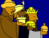 Dibujo Los Reyes Magos 3 pintado por xdxxx