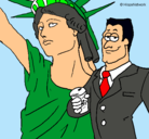 Dibujo Estados Unidos de América pintado por meexiicaanoo
