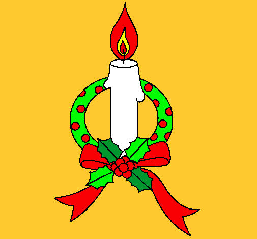 Vela de navidad III