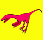 Dibujo Velociraptor II pintado por jkfr