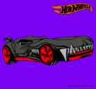 Dibujo Hot Wheels 3 pintado por pilulo