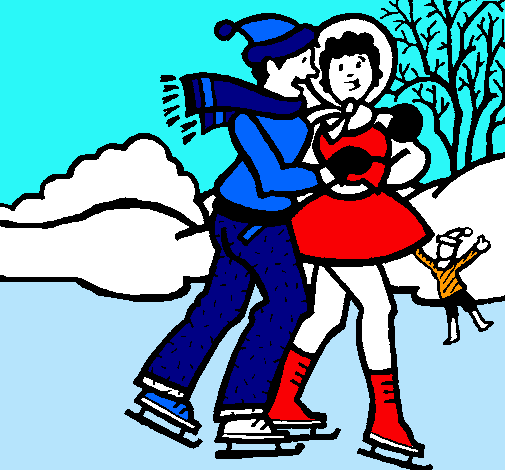 Patinadores sobre hielo