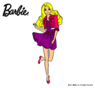 Dibujo Barbie informal pintado por aghta