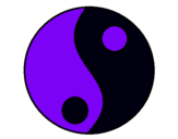 Dibujo Yin y yang pintado por hasidjisgjfs