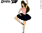Dibujo Barbie bailarina de ballet pintado por lidislg_1999