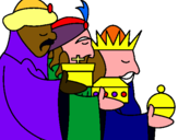Dibujo Los Reyes Magos 3 pintado por sergilluch