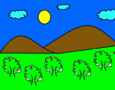 Dibujo Montañas 4 pintado por rafaelroba