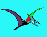 Dibujo Pterodáctilo pintado por drbni