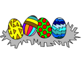 Dibujo Huevos de pascua III pintado por NetitoGlz